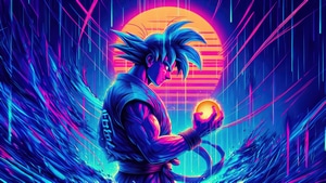 Goku, Anime, Artwork, Artist, Digital Art, Deviantart, 4K wallpaper