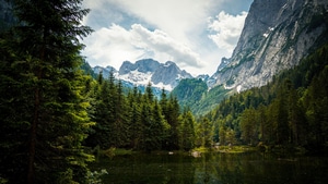 Landscape, Lake, Water, Nature, 4K wallpaper