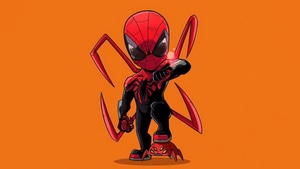 Scarlet Spider, Spiderman, Superheroes, Artist, Artwork, Digital Art, 4K wallpaper