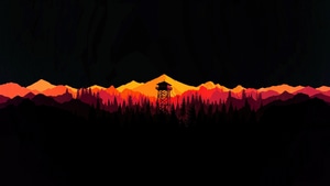 Firewatch, Games, Dark, Black, Artist, Digital Art, Ps Games, Pc Games, Video Games, 4K wallpaper