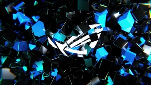 Republic Of Gamers, Asus, Computer, Games, Logo, Abstract, 4K wallpaper