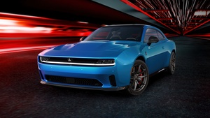 Dodge Charger Daytona Scat Pack, Dark background, Muscle car, 2024, 4K wallpaper