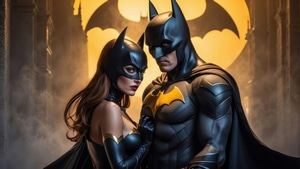 Batgirl, Batman, Superheroes, Ai, Artist, Artwork, Digital Art, Deviantart, 4K wallpaper
