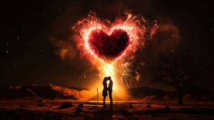 Love, Couple, Artist, Artwork, Digital Art, Deviantart, 4K wallpaper