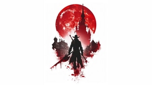 Bloodborne, Games, Minimalism, Minimalist, White, Artist, Artwork, Digital Art, Video Games, 4K wallpaper
