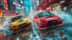 Racing Cars, Cars, Artist, Artwork, Digital Art, Deviantart, 4K wallpaper