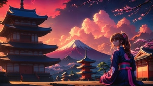Anime Girl, Anime, Artist, Artwork, Digital Art, Deviantart, 4K wallpaper
