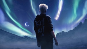 Alone, Aurora, Northern Lights, Artist, Artwork, Digital Art, 4K wallpaper