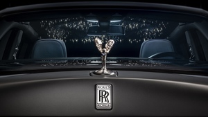 Rolls-Royce Phantom, Exterior, Dark background, Spirit of Ecstasy, 4K wallpaper