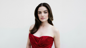 Lucy Hale, Portrait, American actress, 4K wallpaper