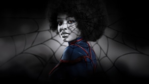 Madame Web, Movies, 2024 Movies, Marvel, Sony, Superheroes, Monochrome, Black And White, Spider Woman, 4K wallpaper