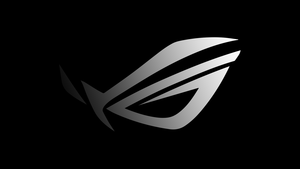 ASUS ROG, AMOLED, Black background, 4K wallpaper