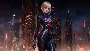 Spider Woman, Superheroes, Artwork, Gwen Stacy, Digital Art, Art, Deviantart, 4K wallpaper