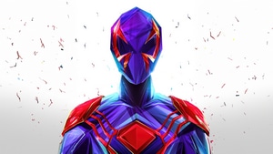 Spiderman 2099, Spiderman, Superheroes, Artwork, Digital Art, 4K wallpaper