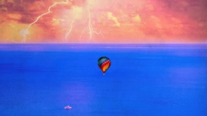 Air Balloon, Artist, Artwork, Digital Art, 4K wallpaper