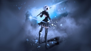 Nier Automata, Games, Artist, Artwork, Digital Art, Deviantart, Video Games, 4K wallpaper