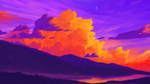 Hiking, Artist, Artwork, Digital Art, 4K wallpaper