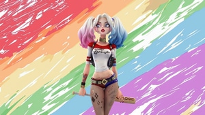 Harley Quinn, Superheroes, Artwork, Art, Digital Art, 4K wallpaper