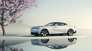 Rolls-Royce Arcadia Droptail, 2024, Exotic car, Sakura, Cherry blossom, 4K wallpaper