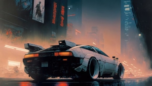 Artist, Tokyo, Artwork, Digital Art, Cars, Deviantart, 4K wallpaper