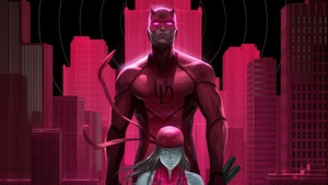 Daredevil, Superheroes, Artwork, Digital Art, Art, Elektra, 4K wallpaper