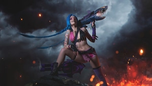 Jinx League Of Legends, League Of Legends, Games, Cosplay, Behance, Video Games, 4K wallpaper