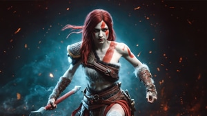 God Of War, Kratos, Games, Artist, Artwork, Digital Art, Artstation, Video Games, 4K wallpaper