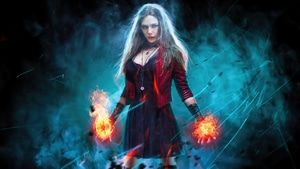 Scarlet Witch, Superheroes, Artwork, Artist, Digital Art, Art, Behance, 4K wallpaper