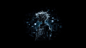Cyberpunk, Scifi, Artist, Artwork, Digital Art, Dark, Black, Oled, Minimalism, Minimalist, 4K wallpaper