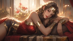 Wonder Woman, Superheroes, Artist, Artwork, Digital Art, Pixiv, 4K wallpaper