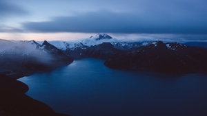 Water, Mountains, Nature, 4K wallpaper