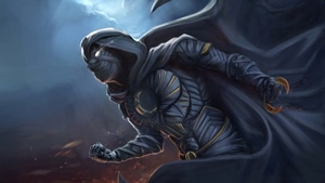 Moon Knight, Tv Shows, Superheroes, Artwork, Digital Art, 4K wallpaper