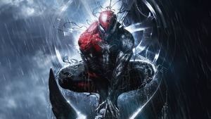 Spiderman, Venom, Superheroes, Artwork, Digital Art, Artist, 4K wallpaper