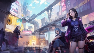 Anime Girl, Anime, Artist, Artwork, Digital Art, Artstation, , 4K wallpaper