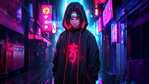 Itachi Uchiha, Anime, Artwork, Digital Art, Art, Artist, 4K wallpaper