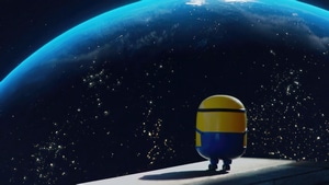 Minions, Cartoons, Moon, Artist, Artwork, Digital Art, 4K wallpaper