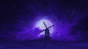 Windmill, Artist, Artwork, Digital Art, Deviantart, 4K wallpaper