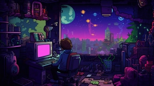 Lofi, Artist, Artwork, Digital Art, Deviantart, 4K wallpaper