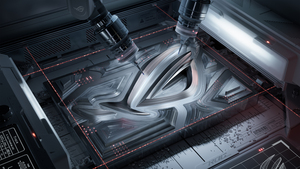 ASUS TUF Gaming, 3D background, Futuristic, ASUS ROG, 4K wallpaper