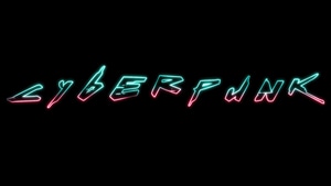 Cyberpunk, Neon, Typography, Dark, Black, Oled, Artist, Artwork, Digital Art, Deviantart, 4K wallpaper
