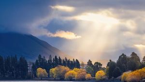 Nature, Lake, 4K wallpaper