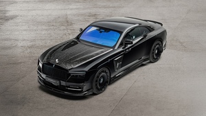, Rolls-Royce Spectre, Black cars, 4K wallpaper