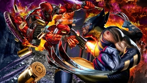Deadpool, Wolverine, Superheroes, Artwork, Digital Art, 4K wallpaper