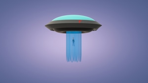 Spaceship, Alien, Minimalism, Minimalist, Artist, Artwork, Digital Art, 4K wallpaper