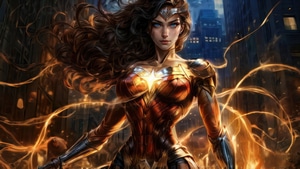 Wonder Woman, Superheroes, Artist, Artwork, Digital Art, Artstation, 4K wallpaper
