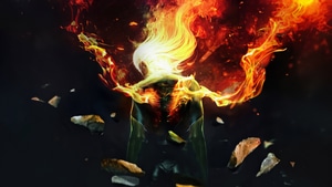 Phoenix, X Men, Superheroes, Artist, Artwork, Digital Art, 4K wallpaper