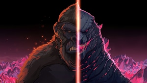 Godzilla X Kong The New Empire, Movies, 2024 Movies, Kong, Artwork, 4K wallpaper