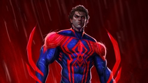 Spiderman 2099, Spiderman, Superheroes, Artwork, Digital Art, Artstation, 4K wallpaper