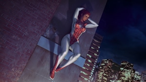 Spiderman, Mary Jane, Superheroes, Artwork, Digital Art, 4K wallpaper