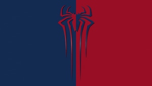 Spiderman, Superheroes, Artwork, Artist, Digital Art, Logo, Dark, Artstation, 4K wallpaper